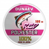 0.104мм 100м Dunaev Polyester RED